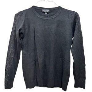 Black CASHMERE sweater, size S/M, super soft,